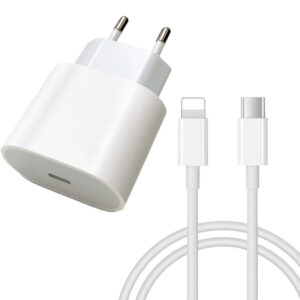 Apple OEM 15W Charger + C To lightning cable