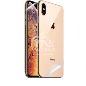 iPhone XS Max Hydrogel Protection | Screen Protector + Back Protector 1 Xs back