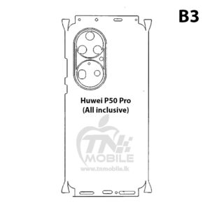 Huawei P50 Pro Hydrogel Screen Protector + Back Protector 4 Huawei p 50 back sticker