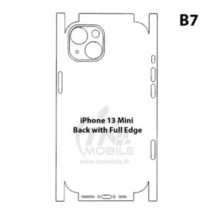 iPhone 13 Mini Hydrogel | Screen Protector + Back Protector 8 apple iphone 13 mini hydrogel, screen protector + Back Protector,back sticker, screen protector