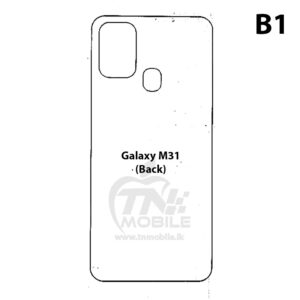 Samsung Galaxy m31 , screen & Back protector, hydrogel film,hydrogel, screen protector + Back Protector,back sticker, screen protector, hydrogel screen protector + Back Protector