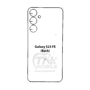 Galaxy S23 FE Hydrogel Screen Protector + Back Protector 4 samsung, galaxy, s23 fe,screen & Back protector, hydrogel film,hydrogel, screen protector + Back Protector,back sticker, screen protector, hydrogel screen protector + Back Protector